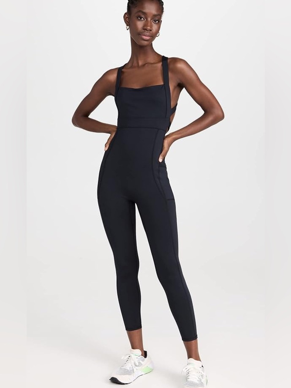 Like new- FP Movement by Free People My High Onesie- Strappy Jumpsuit